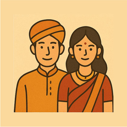 Ravi and Meera photo